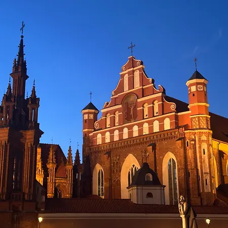 Апартаменты St Michael's Terrace Serene Old Town Retreat Вильнюс